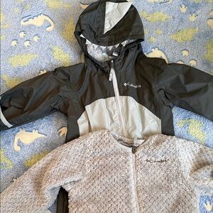 Columbia Black & Light Gray 2-Piece Jacket Set